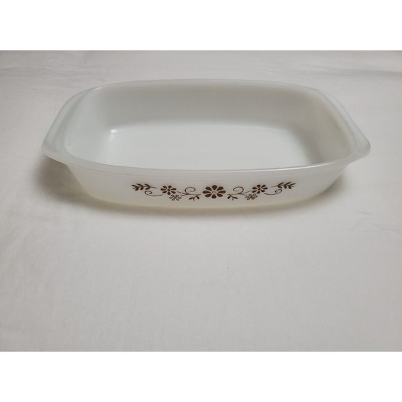 Vintage Dynaware Pyr-o-Rey Brown Daisy Mini Casseroles~Bowls~Custard Cup Lot 8 - Picture 8 of 12